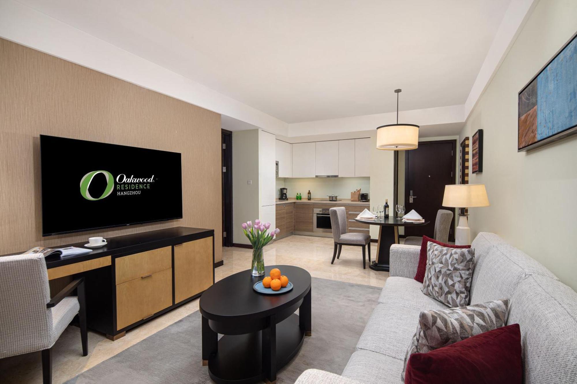 Oakwood Residence Hàng Châu Ngoại thất bức ảnh