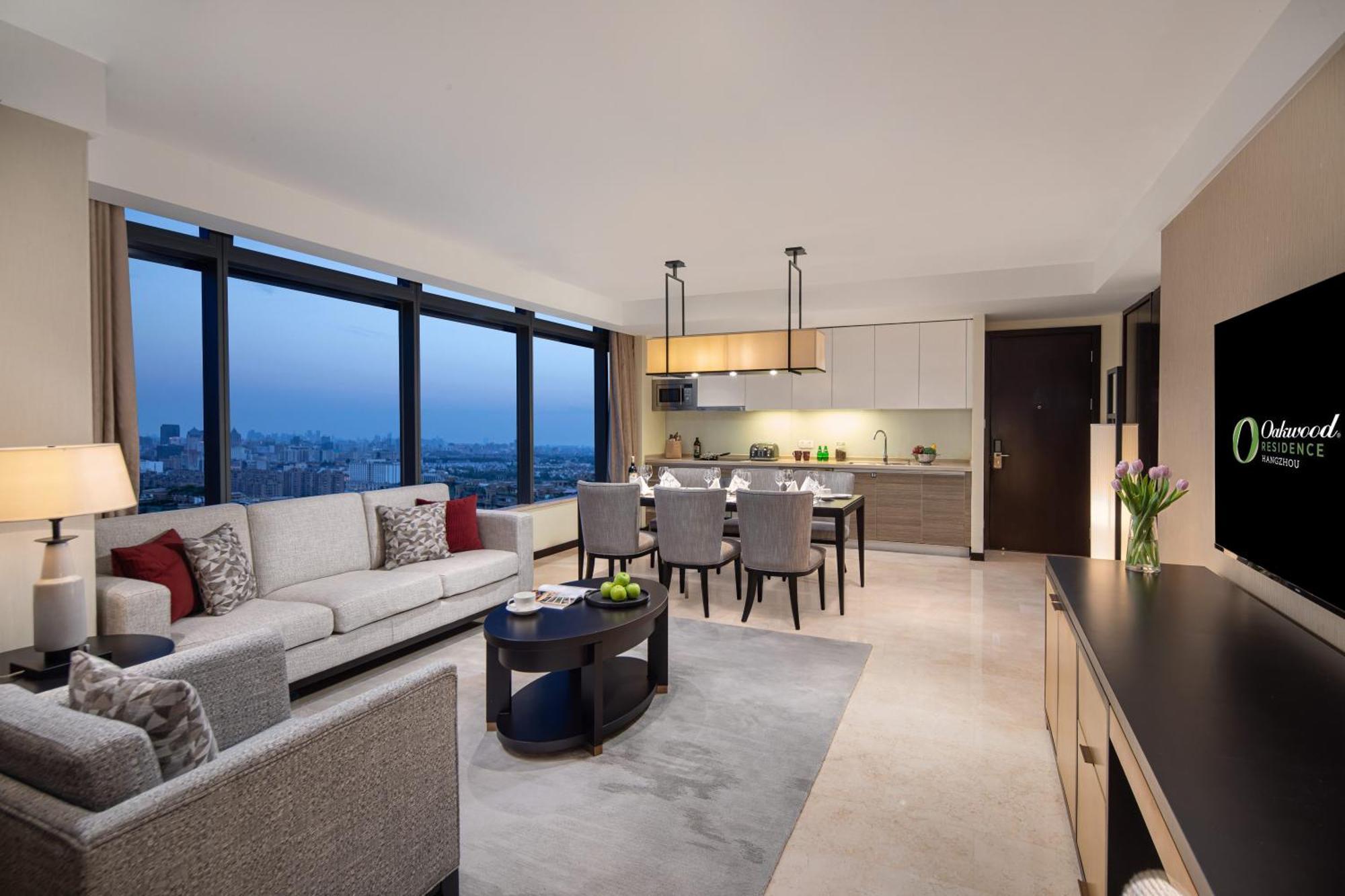 Oakwood Residence Hàng Châu Ngoại thất bức ảnh